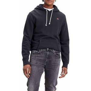 Levi's New Original Sweatshirt Hoodie Mannen, Mineral Black, XXL