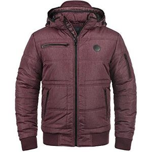 BLEND Boris winterjas voor heren met capuchon, Wine Red (73812), XXL