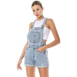 Redbridge Denim tuinbroek voor dames, jeans, overall, jumpsuit, lichtblauw, 25W