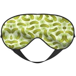 Sushi Dille Augurken Slaap Eye Mas Bijgewerkt Ontwerp Licht Blokkerende Night Eye Blinder Mannen Vrouwen Shift Werk Reizen