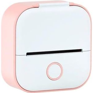 T02 Draagbare Mini-thermische Printer Draadloos BT 203dpi Fotolabel Memolijst Afdrukken Met USB-kabel Draagbaar Draagbare Printer(PK-9 Color White Mix)