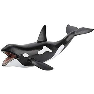 Marine diermodel speelgoed, simulatie walvis miniatuur dier speelgoed realistische wetenschap oceaan wezens model educatief model speelgoed voor kinderen kinderen(Orka)