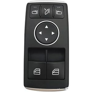 ZCPOPKNHNZ Voor Mercedes Voor Benz C SL SLK Klasse C200 C260 C63 SL400 1729506900 Voor W204 W172 W231 Elektrische Power Master Window Switch Button(Model B)