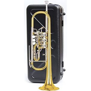 Drie-Tone Trompet Instrument, Bugle, B Flat, Geschikt Voor Beginners, Jonge Pioniers En Professional Drum Horn Team (Color : 6)