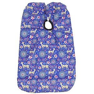 Kids Kapsel Cape Cover Professional voor Salon Perm Verven Herten Print, 120x80 cm