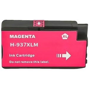 937 inktpatronen, for H-*0P 9110B/9120/9130/9720/9730 printers(Magenta)