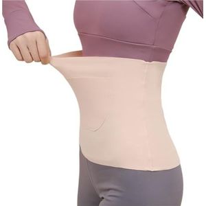 Buik-weg-gordel, Katoenen Buiksteunriem Unisex Buiksteunriem Met Twee Zakken Buik Trainers(A,M)