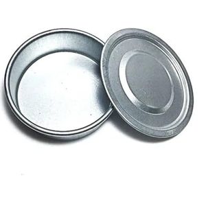 Testzeven Labzeven, Farmacopee zeefdeksel en lade 10 cm x 4 cm chroom frame