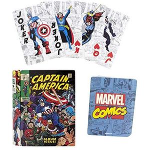 Paladone Marvel Comics Collection Kaarten Deck, meerkleurig, C3B837F48E, meerkleurig, 11 x 1 x 3 cm