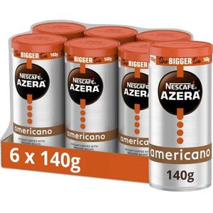 NESCAFÉ Azera Americano Instant Coffee 140g (Pack van 6)