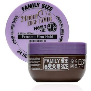 EBIN NEW YORK 24 uur Edge Tamer - Extreme Firm Hold (8,5 oz/250ml) - Geen schilfering, witte resten, glans en gladde textuur met arganolie en ricinusolie