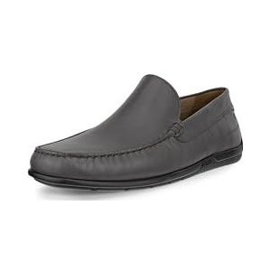 ECCO Men's Classic Moc 2.0 Driving Style Loafer, Steel, 9-9.5