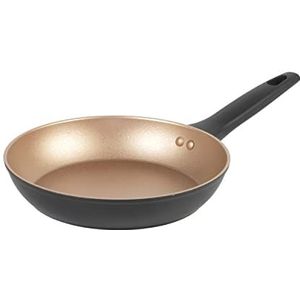 Russell Hobbs RH01666BEU7 Opulence Collection Non-Stick 24 cm Fry Pan, Induction and Dishwasher Safe, PFOA Free, Black and Gold