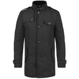 INDICODE JEANS Winterjas 'IDBrandan'  grijs / donkergrijs