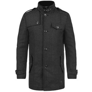 INDICODE JEANS Winterjas 'Brandan'  grijs / donkergrijs