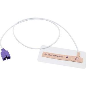 Wegwerp Neonatale Volwassen Spo2 Sensor voor Nllcor MAX-N Sonde 9 Spelden FDA/CE Goedgekeurd 12 Pak