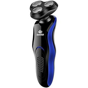 Elektrische scheerapparaten, scheerapparaat, 4-in-1 baardscheerapparaten, 3 mesjes, neushaartrimmer