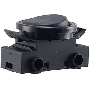 Tuimelschakelaar inbouw tuimelschakelaar voor 2A 250V tuimelschakelaar met ring en rocker geschikt als reserveschakelaar voor onderbouwlampen keukenlampen