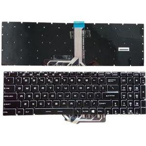 Russisch RGB-toetsenbord voor MSI voor GE73 VR GP73 GE63 GS73 notebook(US)
