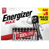 Energizer E301530900 ENR Max Alk AAA BP8 BR.