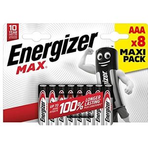 Energizer E301530900 ENR Max Alk AAA BP8 BR.