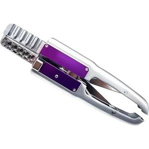 Mixtric 5 Pin 6D Hair Extension Machine, No Trace Invisible Seamless Tool, 20 Minute Full Head Extension Equipment for Salon and Barber Professionals,B