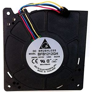 Delta exhaust fan 12CM 12V 3.96A BFB1212GH 4-wire server violent fan