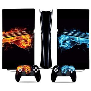 Voor PS5 PRO Skin Digital Edition Console En Controller Vinyl Cover Skins Wraps Krasbestendig, Compatibel Met Voor PS5 Digital Edition Pro 09664 Geen Schuimvorming Bubbelvrij
