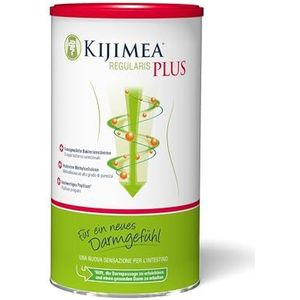 Kijimea® Regularis Plus - Voor een nieuw darmgevoel - combineert 6 geselecteerde bacteriestammen, zeer zuivere methylcellulose en hoogwaardig Psyllium- lactosevrij, 225 g drinkgranulaat