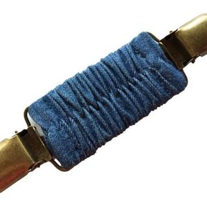 LNNXSZ Dames vest clip vrouwen retro eendenbek elastische band trui vest clip vrouwen vintage elastische sjaal jurk behouden (kleur: blauw)