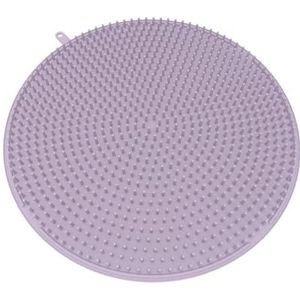 douchen, voeten wassen Siliconen douchevoet scrubmat met zuignappen for exfoliatie en massage, veelkleurig(Purple)