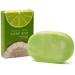 Tropical Fruits Coconut and Lime Glycerine Soap 150g