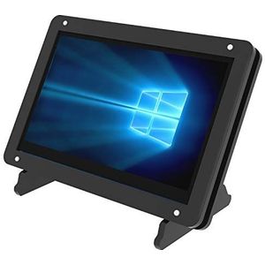 CUQI 5 Inch Capacitief Touchscreen voor Raspberry 4-800x480 Pixels HD HDMI Draagbaar TouchScreen Display met Acryl Stand (4 & 3 B+ Ondersteuning)