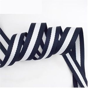Nylon banden, katoen banden 5 meter 20-50 mm polyester strepen band for tassen riemband lint tape doe-het-zelf kleding huisdecoratie band naai accessoires band band(01 50mm)