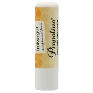 Propolino Propolis-lippenbalsem, van imkergut, verzorgt en beschermt de lippen, lippenbalsem, 4,8 g
