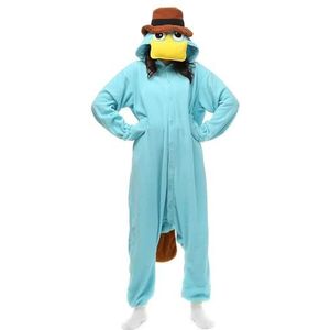 LBJR Kigurumi Halloween kostuum voor mannen en vrouwen, anime, dier, cosplay, hoodie, onesie, pyjama, S