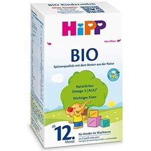 Hipp Biologische kindermelk - vanaf 12 maanden, verpakking van 2 (2 x 600g)