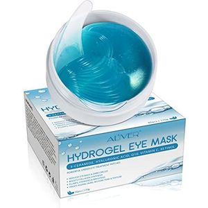 60 stuks oogpads, collageen, oogpads tegen donkere kringen, collageen oogpads tegen donkere kringen met aloë vera, donkere kringen verwijderen, rimpels en zwellingen