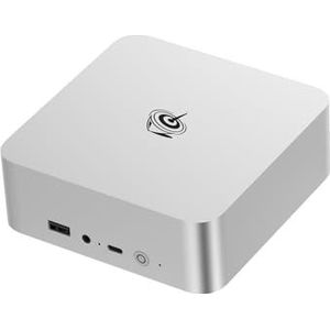 Beelink EQi13 Pro Mini PC, Intel Core i7-13620H processor (10 kernen/16 threads, tot 4,9 GHz), desktopmicrofoon, 32 GB DDR4, 500 GB M.2 2280 PCle4.0 SSD, 4K Dual Screen, WiFI6, BT5.2
