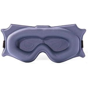 3D Voorgevormde Cup Blinddoek Help Slaap Comfort Driedimensionaal Ontwerp Oogschaduw 99% Blokkering voor Slaap, Yoga, Reizen (Paars)