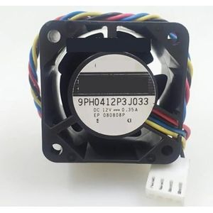 Voor San voor Ace 40 4028 40MM 1U 2U Serverventilator Serverbehuizing Koelventilator 9PH0412P3J033 12V 0.35A 4pin