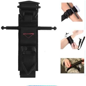 Tactische Tourniquet, Reddingsapparaat Met Één Hand, Nooduitrusting For Buiten, Vaste Staaf Van Aluminiumlegering, 106 Cm, Tijdregistratie, Afneembare Gesp(50PCS)