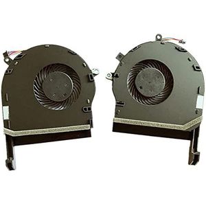 Nieuwe CPU GPU koeling radiator fan koeler for ASUS Rog Tuf Gaming FX504 FX80 FX80G FX80GE ZX80GD FX8Q FX504GD FX504GE GTX1050 (Color : CPU AND GPU FAN)
