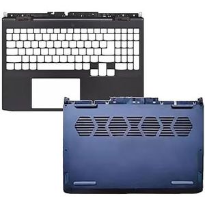 WANGHUIH Palmrest Upper Case + Bottom Cover Base Case Compatibel met Lenovo Ideapad Gaming 3 15IAH7 3 15ARH7 2022 Laptop