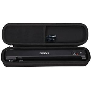 Aproca Hard Carry Travel Case Fit Epson Workforce ES-50 / ES-55R / ES-60W / ES-65WR / DS-30 / DS-70 / DS-80W Documentscanner