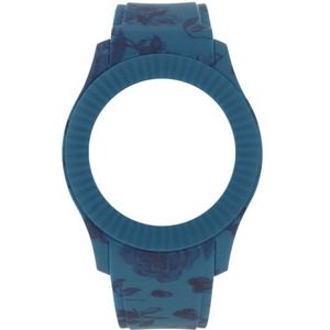 Watx & Colors m Smart Mens horloge met rubberen armband COWA3068, Blauw