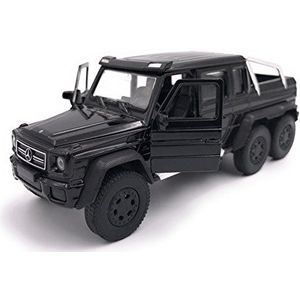 Welly Mercedes Benz G63 6x6 AMG model auto licentie product 1: 34-1: 39 zwart