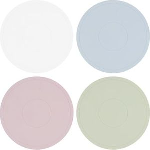 Siliconen pannenlappen, 4 stuks, multifunctionele pannenlappen om te drogen, pannenbescherming, hittebestendig tot 230 °C, voor hete pannen, platen, bakplaten