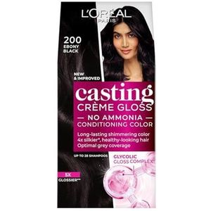 L'Oreal Paris Casting Creme Gloss, Ebony Black 200,87,5 g + 72 ml van L'Oreal Paris
