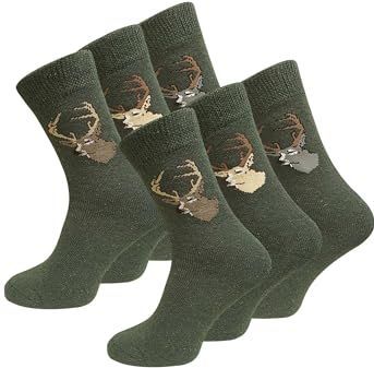 VCA - Jager-sokken - Groen - 6 Paar - Badstof